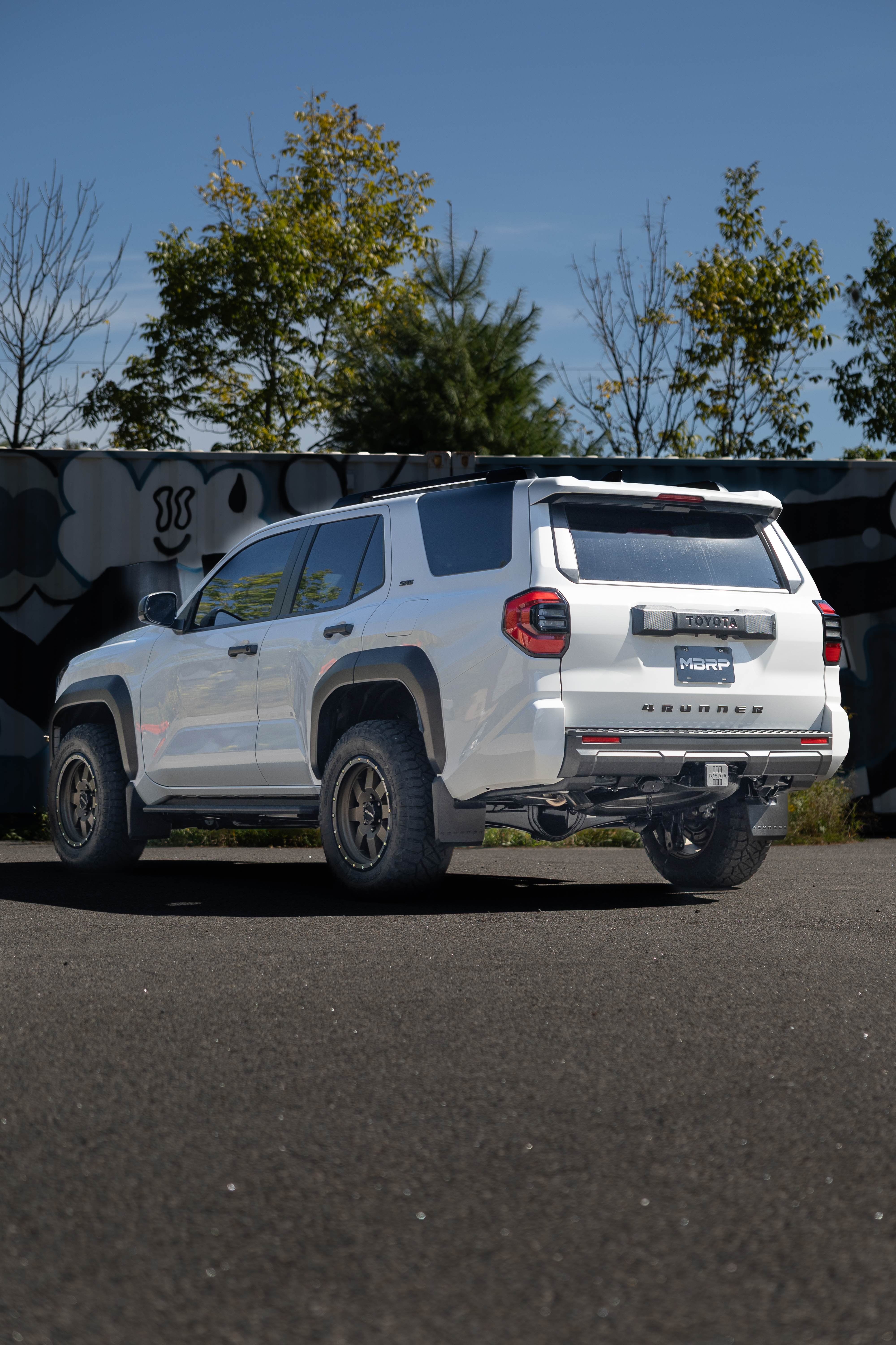 MBRP Exhaust Overland 3-Inch Cat-Back Single Rear High-Clearance Turn Down, T304